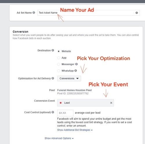 facebook ad optimization