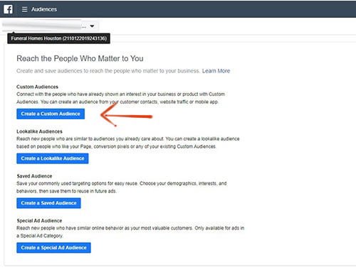facebook custom audiences